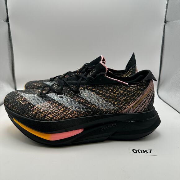 Adidas Adizero Prime X 2.0 Strung Running SHoes Black ID0267 Mens Size 11.5